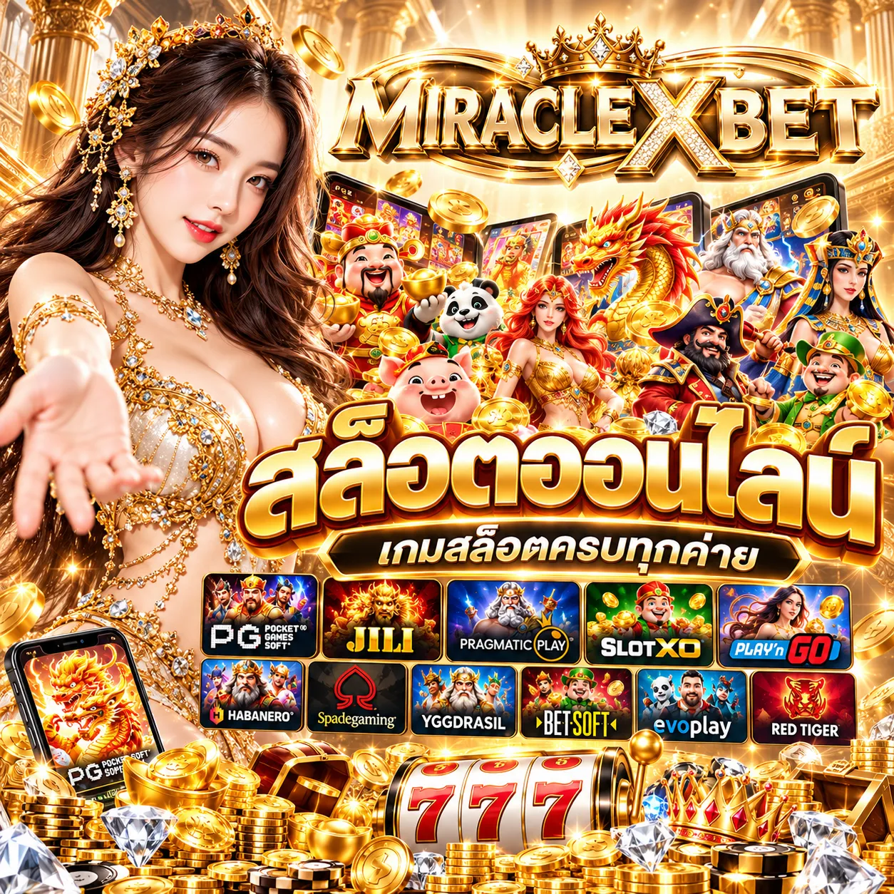 MIRACLEXBET - สล็อต